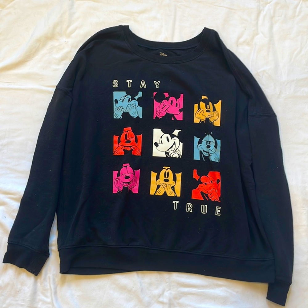 Disney sweatshirt, size medium